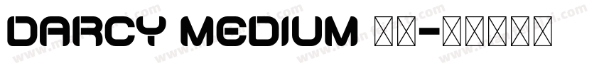 Darcy Medium 先生字体转换
